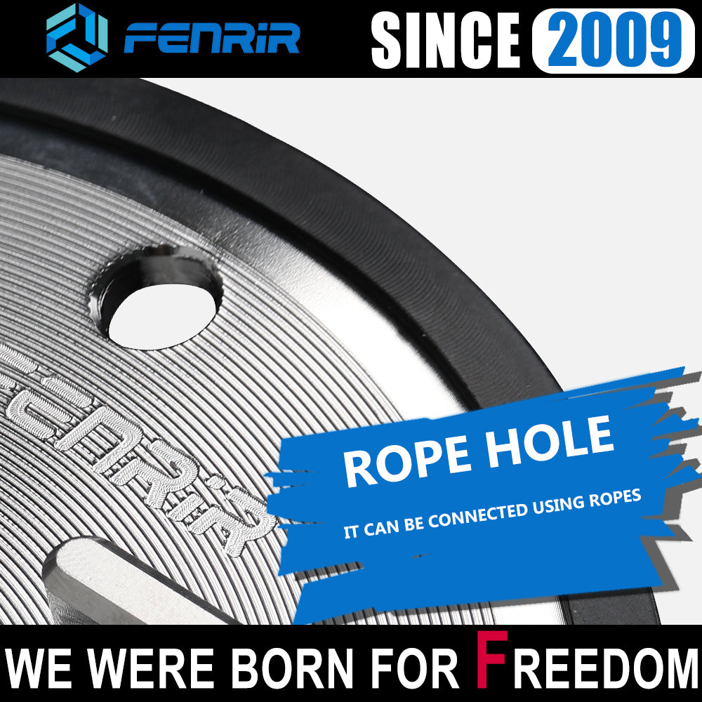 FENRIR Stödplatta i 304 rostfritt stål för sidostöd, tillbehör för motorcykel, cykel, scooter. Passar utomhus: mjuk mark/gräs/grusväg/asfalt. Inomhus: garagegolv/trägolv