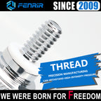 Fenrir Motorcycle Quick Release Seat Bolt Screw Base Kit 304 Stainless Steel Chrome Finish For 1997-now Sportster Dyna Softail Touring CVO