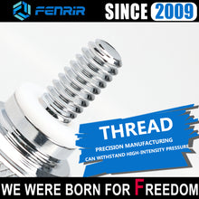 Carica l&#39;immagine nel visualizzatore di Gallery, Fenrir Motorcycle Quick Release Seat Bolt Screw Base Kit 304 Stainless Steel Chrome Finish For 1997-now Sportster Dyna Softail Touring CVO