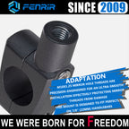 Fenrir Rad Reifen Ventilkappen Abdeckungen 304 Edelstahl PVD-Oberflächenbehandlung Auslaufsicher Kompatibel mit amerikanischem Schrader-Ventil Motorrad Auto SUV ATV UTV Fahrrad