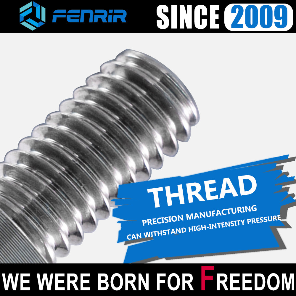 Fenrir Motorcycle Seat Anti Theft Bolt Security Screw Kit Silver 304 Stainless Steel Metal Engraving Skull Horseshoe Motif Compatible with Harley Davidson 1997-Now Sportster Softail Dyna Touring