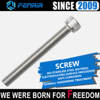 FENRIR Increase 5CM Motorcycle Handlebar Riser Sliver Aluminum Alloy For 22MM Handlebar