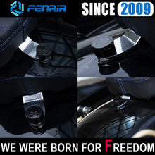 Load image into Gallery viewer, Fenrir Motorcycle Seat Anti Theft Bolt Security Screw Kit 304 Stainless Steel Metal Engraving Skull Horseshoe Motif Compatible with Harley Davidson 1997-Now Sportster Softail Dyna Touring