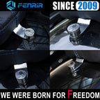 Fenrir Motorrad-Schnellspanner-Sitzbolzenschraube, 304 Edelstahl, schwarzes Finish, für Sportster XG XL Dyna Softail Touring CVO ab 1997 