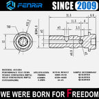 M10X1.0 Double Banjo Bolt Oil Line Screw