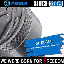 Load image into Gallery viewer, Fenrir Motorcycle Seat Anti Theft Bolt Security Screw Kit Silver 304 Stainless Steel Metal Engraving Skull Horseshoe Motif Compatible with Harley Davidson 1997-Now Sportster Softail Dyna Touring