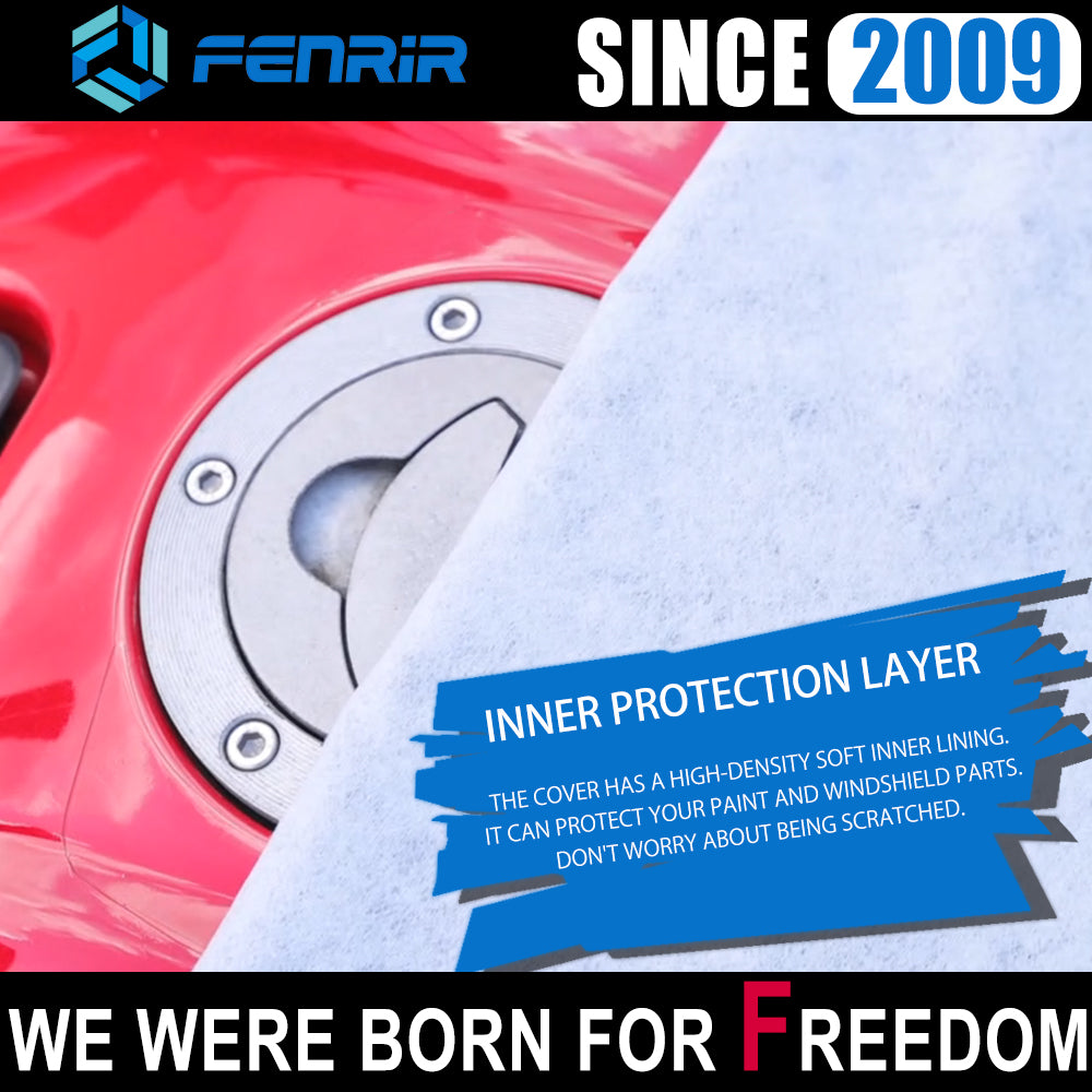 Fenrir Minimoto Motorcycle Cover Waterproof Outdoor Storage All Season Protection for Grom Navi Monkey DAX125 Ape50 MSX125 Z125 TNT135 TNT125 Papio City Slicker KPmini150 Mini Max 50 KSR PRO Riot125