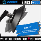 Espelho da extremidade da barra da motocicleta FENRIR para Z1000 Z900 Z800 Z750 Z400 Z900RS Z650RS ZH2 Ninja1000 Ninja400 ZX6R ZX10R ZX25R ZX14R ER6N ER6F Vulcan S ZRX1200