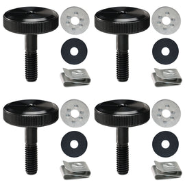 FENRIR Motorcycle Saddlebag Locks Security Bolt Knobs Fasteners Hardware Kit 304 Stainless Steel For Harley Davidson 1993-Now Touring Electra Glide Road Glide Road King Street Glide Ultra Limited