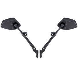 FENRIR Motorcycle Mirrors Indestructible Folding Function Anti-glare Curved Lenses Anti-vibration Design Adjustable Designed for road off-road Adventure (801-0118)
