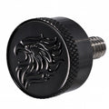 Fenrir Motorcycle Seat Anti Theft Bolt Security Screw Kit 304 Stainless Steel Metal Engraving Eagle Motif Compatible with Harley Davidson 1997-Now Sportster Softail Dyna Touring