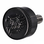 Fenrir Motorcycle Seat Anti Theft Bolt Security Screw Kit 304 Stainless Steel Metal Engraving Eagle Motif Compatible with Harley Davidson 1997-Now Sportster Softail Dyna Touring