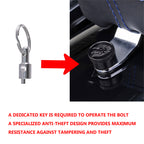 Fenrir Motorcycle Seat Anti Theft Bolt Security Screw Kit 304 Stainless Steel Metal Engraving Eagle Motif Compatible with Harley Davidson 1997-Now Sportster Softail Dyna Touring