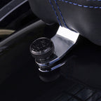 Fenrir Motorcycle Quick Release Seat Bolt Screw 304 Stainless Steel Black Finish Metal Engraving Acanthus Scrollwork Motif For 1997-now Sportster XG XL Dyna Softail Touring CVO