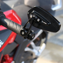 将图片加载到图库查看器，FENRIR Motorcycle Bar End Mirror for GSX8S Vstrom800 GSXR1000R 2017-2024 GSX1300R Hayabusa 2021-2024