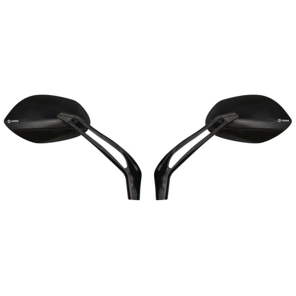 FENRIR Universal Motorcycle Side Mirror CNC Aluminum Alloy Anti-glare Curved Lens Big view Anti-vibration Street sports Cruise Adventure Scooter