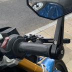 FENRIR Motorcycle Bar End Mirror Adapter 801-0381 For Excluding ORIGINAL HAND PROTECTOR BMW RnineT/R12nineT/R12/R18/S1000R/F800R(2015-2021)/S1000RR(2008-2018)/F900R/R1300R/R1250R/R1200R(2015-2018)/M1000R/M1000XR/S1000XR/F900XR/R1300GS/R1250GS