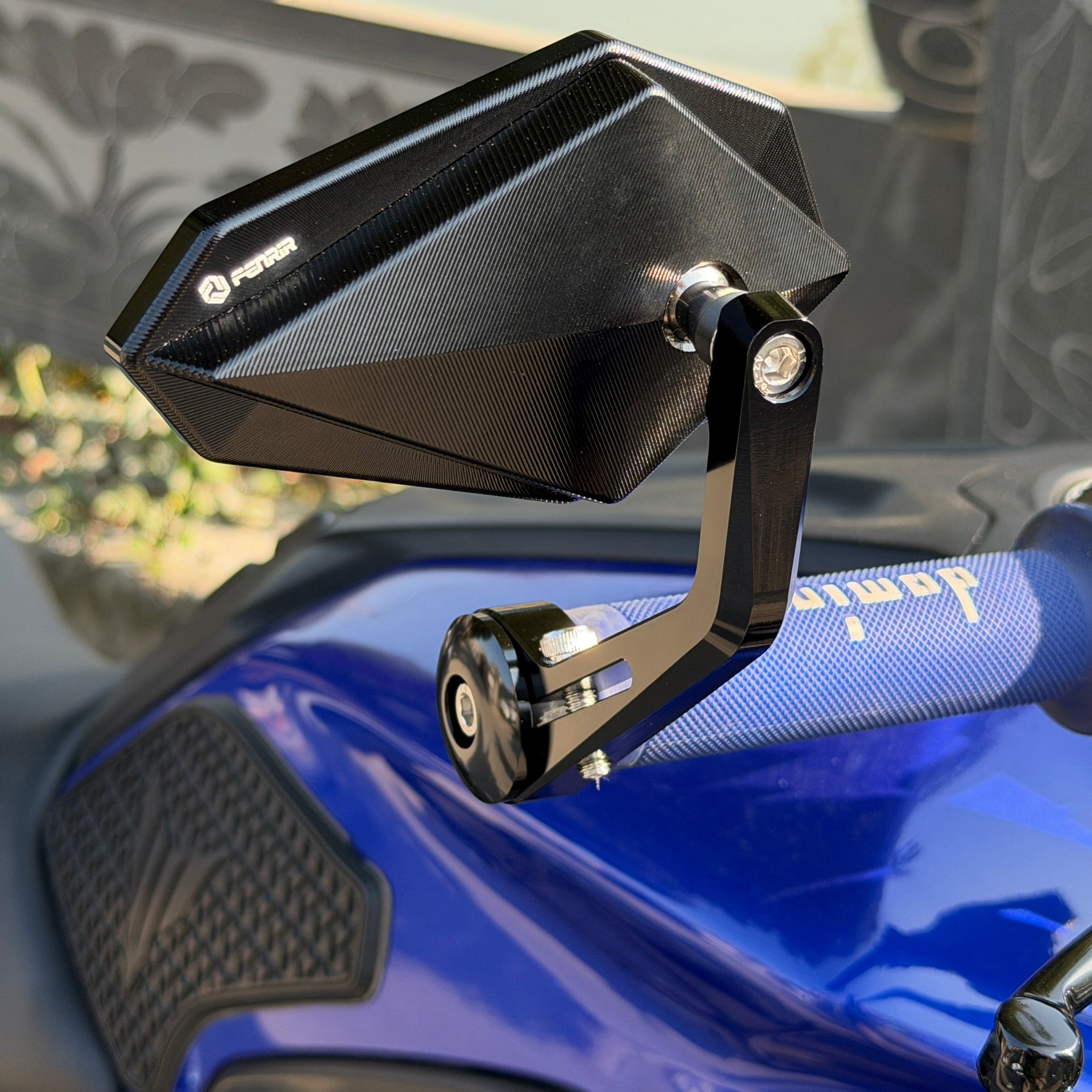 Gương kết thúc thanh xe máy FENRIR cho Z1000 Z900 Z800 Z750 Z400 Z900RS Z650RS ZH2 Ninja1000 Ninja400 ZX6R ZX10R ZX25R ZX14R ER6N ER6F Vulcan S ZRX1200
