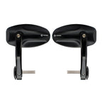 FENRIR Motorcycle Handlebar Bar End Mirrors For Aprilia Tuono660 TuonoV4(2015-2024) Tuono1000 Mana850 Shiver750 Shiver900 Mana850 SR GT 125 SR GT 200 Pegaso650 RSV1000 RST1000 SL1000