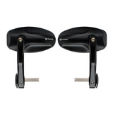 FENRIR Motorcycle Handlebar Bar End Mirrors For Aprilia Tuono660 Tuono V4 Tuono1000 Mana850 Shiver750 Shiver900 Mana850 SR GT 125 SR GT 200 Pegaso650 RSV1000 RST1000 SL1000