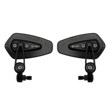 Load image into Gallery viewer, FENRIR CNC Aluminum Alloy Cafe Racer Black Motorcycle Bar End Mirrors Folding Side Handlebar Mirror For MT07/MT09(13-20)/MT10/MT01/MT125/XSR700/XSR900(16-21)/FZ6/FZ07/FZ09/FZ10/FZ1/TMAX/XJ6/VStar/XJR1300