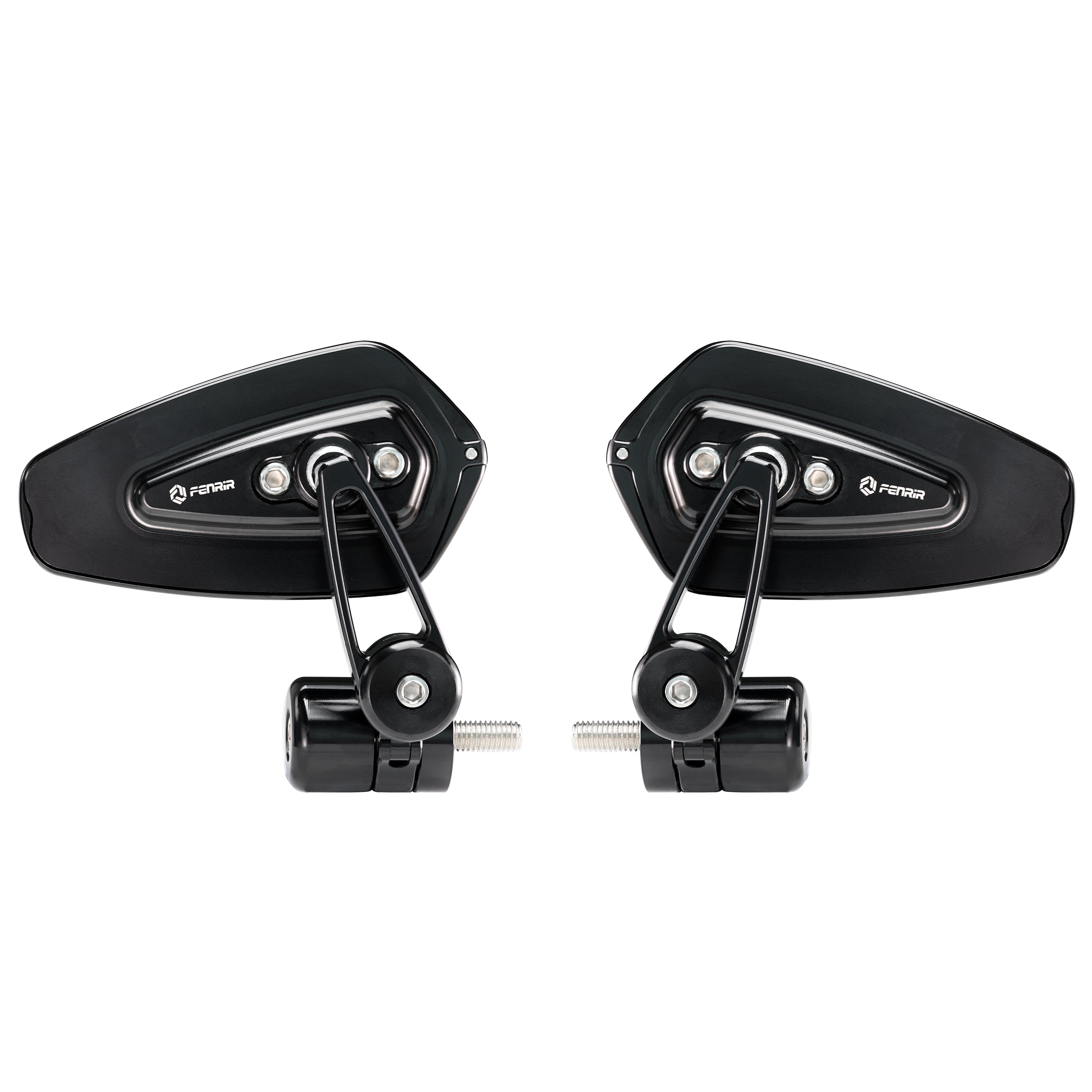 FENRIR Motorcycle Handlebar Bar End Mirrors Mirror For MOTO GUZZI V7 V9 V100 V11 V85strada Nevada750 Breva750 Griso Audace1400 1200SPORT MGX21 MGS01