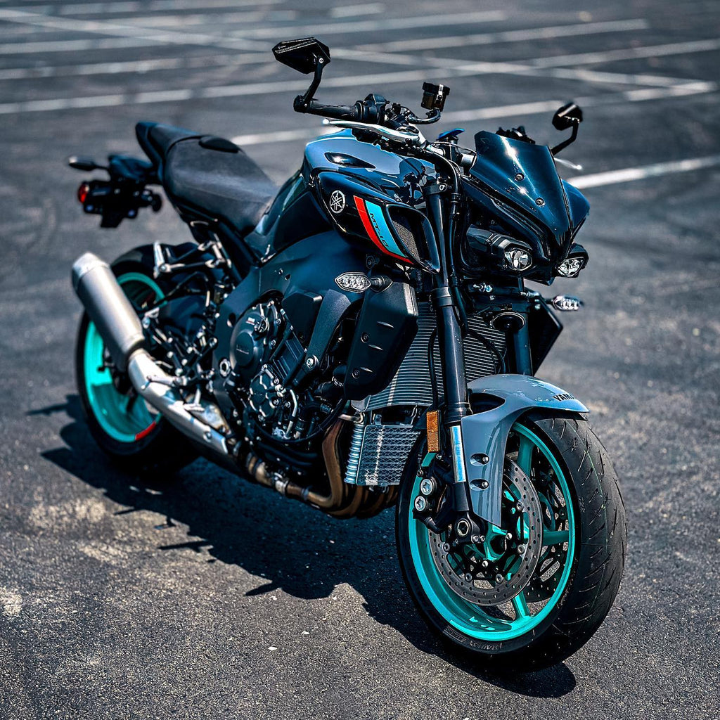 CNC Aluminum Handlebar End Mirrors For Yamaha MT-07, MT-09, R6, R1, FZ Series & More