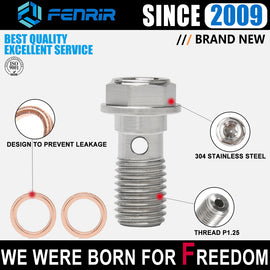 M10X1.25 Banjo Bolt Oil Line Screw