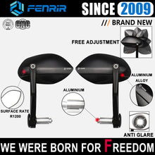Load image into Gallery viewer, FENRIR Motorcycle Handlebar Bar End Mirror for Monster1200/Monster1100/Monster950/Monster937/Monster821/Monster797/Monster796/ Monster795/Monster750/Monster696/Monster695/Monster S2R/Monster S4R/Diavel/XDiavel/Streetfighter V4/Streetfighter V2