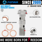 M10X1.0 Double Banjo Bolt Oil Line Screw