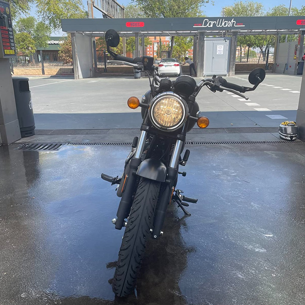 FENRIR EMARK Motorfiets Stuur Bar End Spiegels Voor Royal Enfield Bullet350 Bullet500 Classic350 Classic500 Continental GT 650 Himalayan Interceptor650 INT650 Meteor350 Scram411 Super Meteor 650 ThunderBird Hunter350