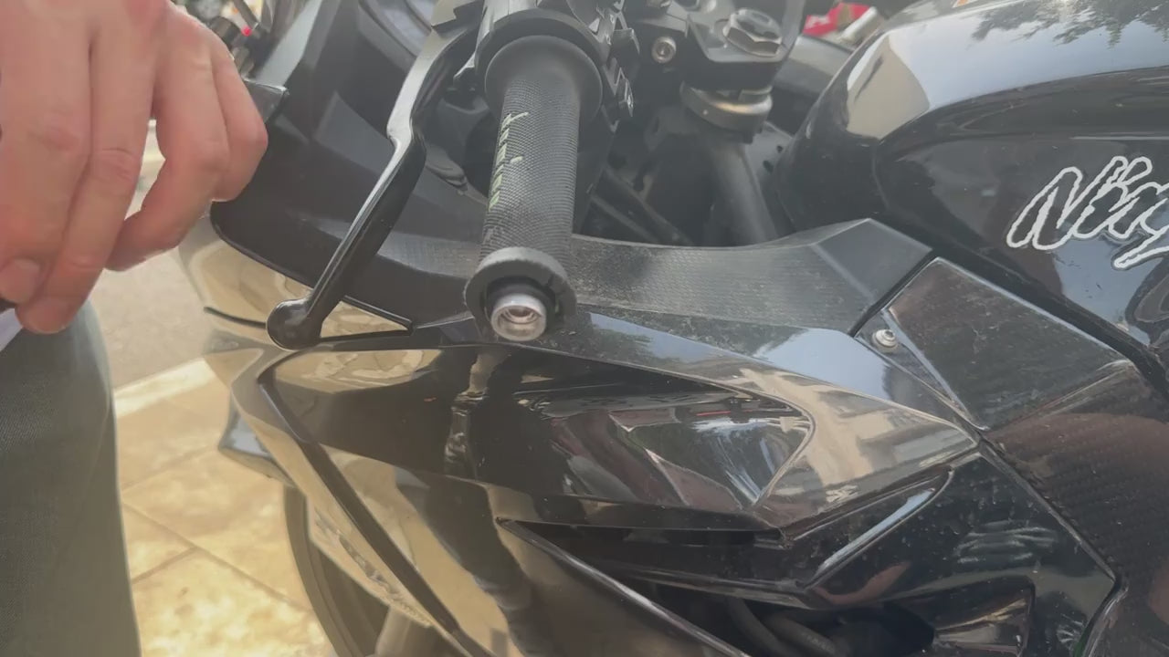 FENRIR オートバイ ハンドルバーエンドミラーアダプター カワサキ Z1100 Z1000 Z900 Z800 Z750 Z500 Z400 Z300 Z250 Z900RS Z650RS ZH2 Ninja1000 Ninja400 Ninja300 Ninja250 ZX6R ZX10R ZX25R ZX4R ZX14R ER6N ER6F エリミネーター バルカン S ZRX1200 ZRX1100 ZR7 用