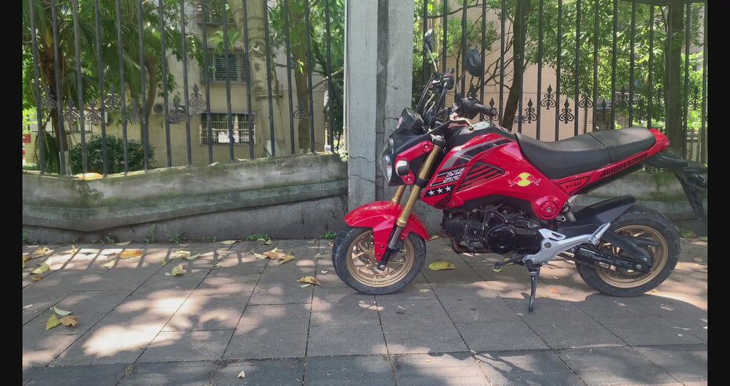 Fenrir Minimoto Motorcycle Cover Waterproof Outdoor Storage All Season Protection for Grom Navi Monkey DAX125 Ape50 MSX125 Z125 TNT135 TNT125 Papio City Slicker KPmini150 Mini Max 50 KSR PRO Riot125