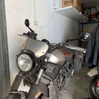 FENRIR Emark CNC Aluminum Alloy Black Motorcycle side Mirror Universal Retro Round For Adventure Dual Sport Naked Street Cruiser Scooter 801-0376