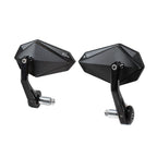 FENRIR EMARK Motorcycle Handlebar Bar End Mirrors For Brixton Cromwell125/Cromwell250/Cromwell1200/Felsberg125/ Felsberg250/ Sunray125/Rayburn125/Brixton/Crossfire125/Crossfire500