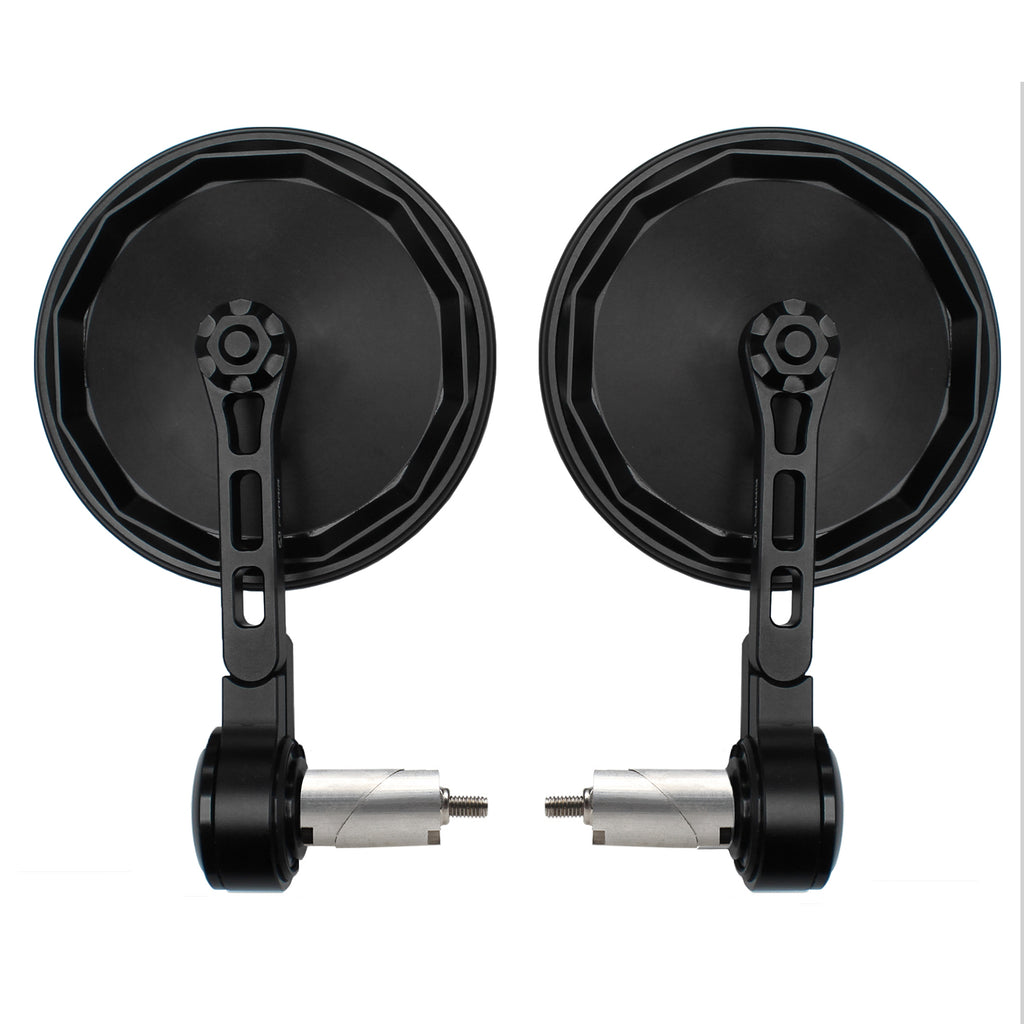 FENRIR 모터사이클 바 엔드 미러 1"인치 25MM 핸들바 다이나 브로드 아이언883 아이언1200 스포스터883 스포스터1200 XR1200 포티-에이트 세븐티-투 섀도우 블러바드