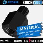 Motorcycle Mirror Extensions Riser Conversion Adapter