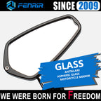 FENRIR Motorcycle Handlebar Bar End Mirrors Mirror For MV AGUSTA Superveloce800 Brutale750 Brutale910 Brutale920 Brutale989 Brutale990 Brutale1000RR Brutale1078 Rush1000