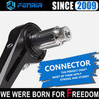 FENRIR Motorcycle Handlebar Bar End Mirrors For Kawasaki Z125 PRO Z250SL Z650 ESTRELLA250 NINJA250SL NINJA650