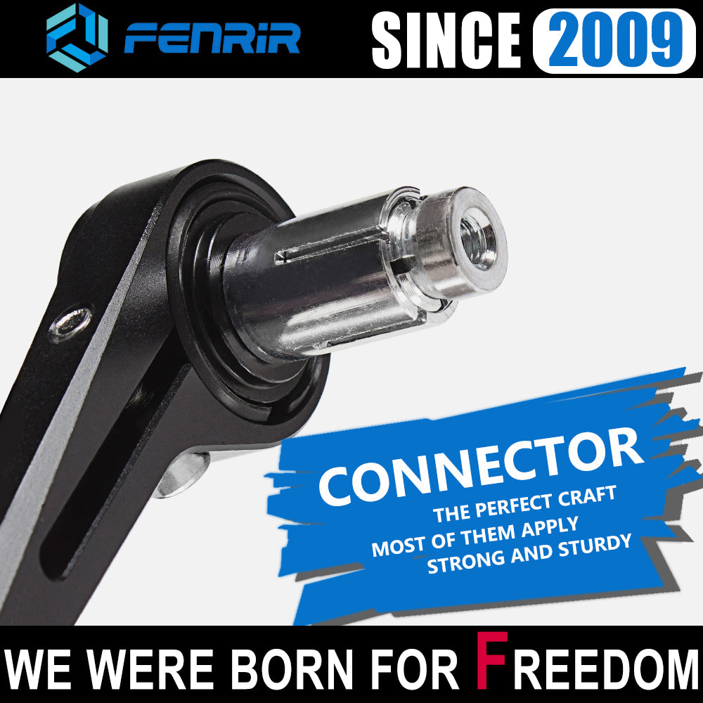 FENRIR Motorcycle Handlebar Bar End Mirrors For Kawasaki Z125 PRO Z250SL Z650 ESTRELLA250 NINJA250SL NINJA650
