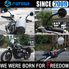 Load image into Gallery viewer, FENRIR Emark Motorcycle Side Mirror For Bullet350 Bullet500 Classic350 Classic500 Continental GT 650 Himalayan Interceptor650 INT650 Meteor350 Scram411 Super Meteor 650 ThunderBird Hunter350