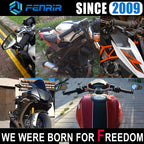 FENRIR Motorcycle Handlebar Bar End Mirrors Mirror For KAWASAKI Z125 PRO Z250SL Z650 ESTRELLA250 NINJA250SL NINJA650