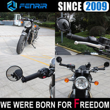 गैलरी व्यूवर में इमेज लोड करें, FENRIR EMARK Motorcycle Handlebar Bar End Mirrors For V7 V9 V10 V11 Audace Bellagio Breva Eldorado Griso MGX-21 Nevada Stornello