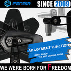 FENRIR Motorcycle Handlebar Bar End Mirrors Mirror For HONDA ADV150 ADV160 ADV350 CB125R CB125F CB150R CB190R CB223S CB750 GB350 FTR223 GROM MONKEY MSX125 NAVI PCX