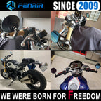 Rétroviseur embout de guidon moto FENRIR pour Yamaha XSR900(2022-2026) XSR900GP MV Agusta Brutale675 Brutale800 Brutale1000RS