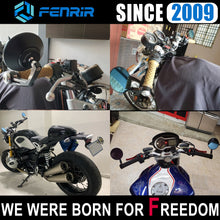 将图片加载到图库查看器，FENRIR Motorcycle Bar End Mirror for XSR900 XSR700 MT07 MT09(2013-2020) MT10 MT01 FZ07 FZ09 FZ10 FZ1 XJ6 XJR1300 XJR1200 Niken TMAX SMAX VStar Majesty Road Star