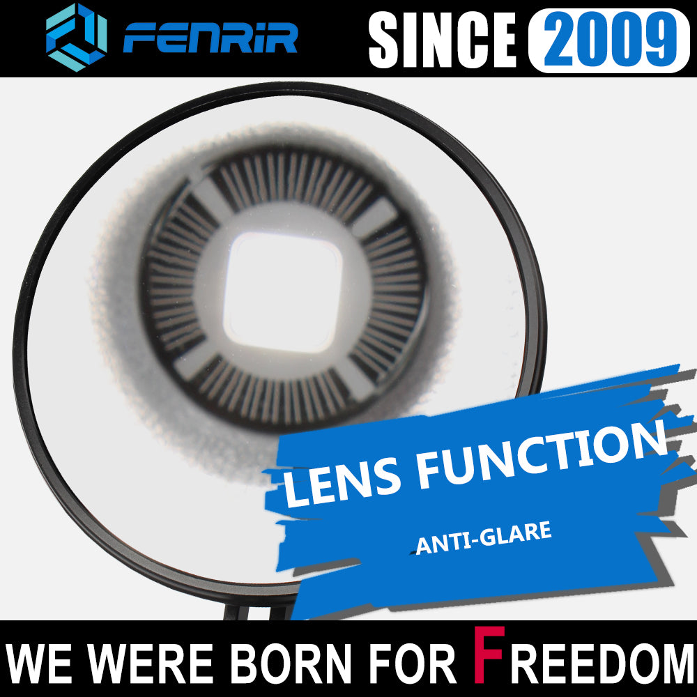 กระจกมองข้างปลายแฮนด์รถจักรยานยนต์ FENRIR EMARK สำหรับ BMW C400X C400GT G310R G310RR G310GS M1000RR R100R S1000RR(2019-2025)