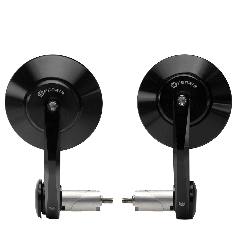 Espejo de extremo de manillar para motocicleta FENRIR para manillar de 1" PULGADA 25MM Dyna Vrod Iron883 Iron1200 Sportster883 Sportster1200 XR1200 Forty-Eight Seventy-Two Shadow Boulevard Vulcan