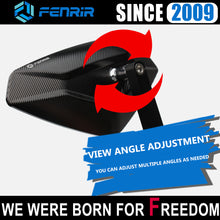 Load image into Gallery viewer, FENRIR Emark Motorcycle Bar End Mirror for 1&quot;INCH 25MM Handlebar Dyna Vrod Iron883 Iron1200 Sportster883 Sportster1200 XR1200 Forty-Eight Seventy-Two Shadow Boulevard Vulcan