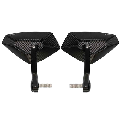 FENRIR EMARK Motorcycle Bar End Mirror for Kawasaki Z1100 Z1000 Z900 Z800 Z750 Z500 Z400 Z900RS Z650RS ZH2 Ninja500 Ninja400 ZX6R ZX10R ZX25R ZX4R ZX14R ER6N ER6F Vulcan S ZRX1200 Eliminator（副本）